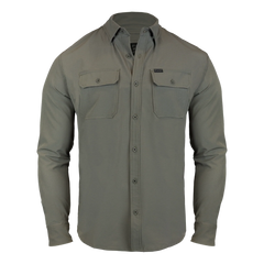 L/S Airflow Button-down | Army Green