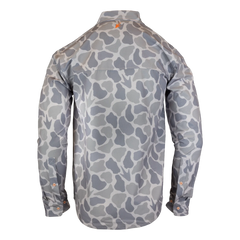 L/S Airflow Button-down | Faded Duck Camo