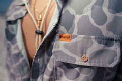L/S Airflow Button-down | Faded Duck Camo